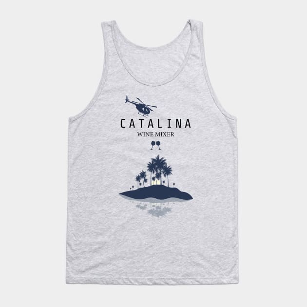 Catalina Wine Mixer Tank Top by Suva